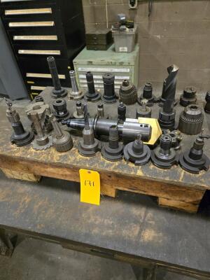 LOT CAT 50 CNC TOOL HOLDERS
