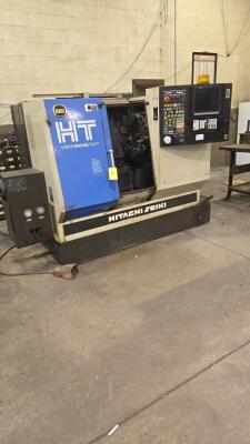 Hitachi Seiki HT TEC-TURN 20SII CNC Lathe, 12-Tool Turret, Seicos Control, 8" Chuck, 4,000 RPM