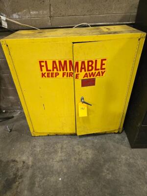 EAGLE FLAMMABLE STORAGE CABINET; MODEL 1930; 30 GALLON CAPACITY