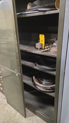 LOT CABINET AND CONTENTS
