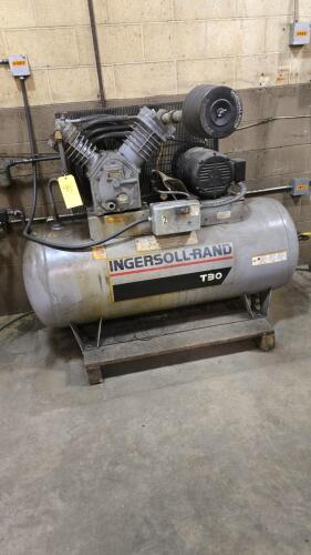 Ingersoll-Rand T30 2545E10V 10 HP 120-Gallon Horizontal Air Compressor