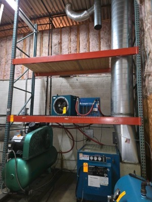 LOT PALLET RACK-NO AIR COMPRESSORS - 2