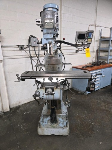 BRIDGEPORT VERTICAL MILLING MACHINE; SERIES I