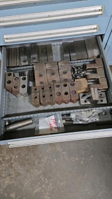 CABINET & CONTENTS OF LATHE TOOLING - 7