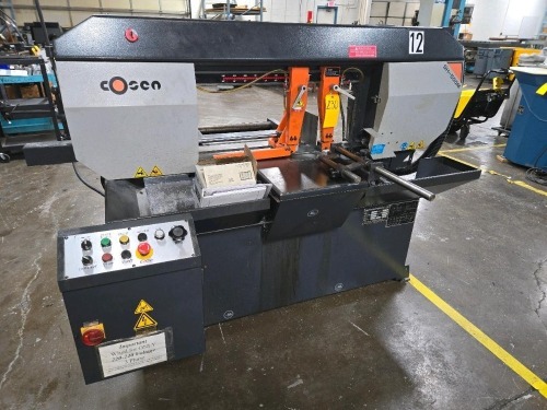 COSEN HORIZONTAL METAL CUTTING BANDSAW; MDL. SH-500M