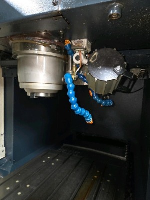 2005 JOHNFORD 3-AXIS CNC MOVING TABLE BRIDGE MILL, MDL. DMC-1500 - 5