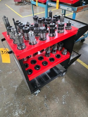 LOT CAT 40 CNC TOOL HOLDERS - 2