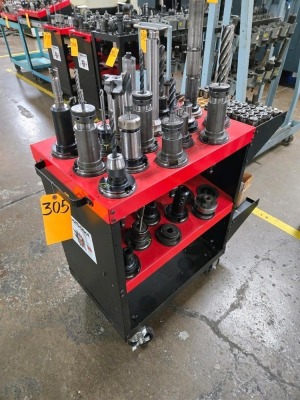 LOT CAT 50 CNC TOOL HOLDERS - 2