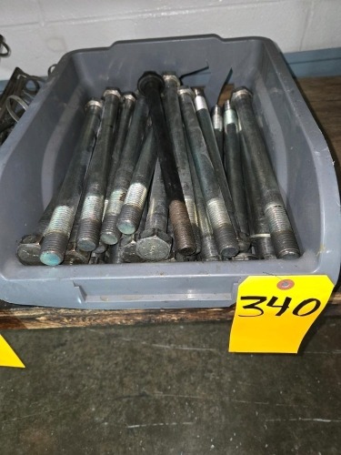 LOT ASSORTED HOLD DOWN BOLTS