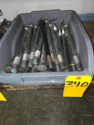 LOT ASSORTED HOLD DOWN BOLTS