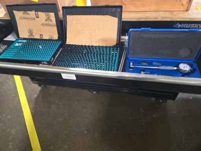 HUSKY ROLLING CABINET & CONTENTS - 2