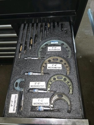 HUSKY ROLLING CABINET & CONTENTS - 4
