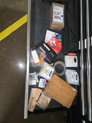 HUSKY ROLLING CABINET & CONTENTS - 16