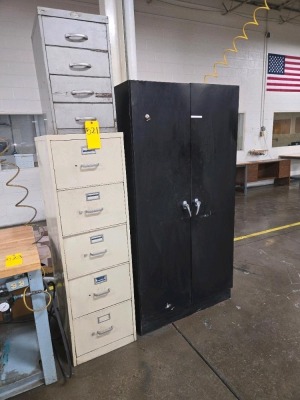 LOT OF CABINETS & CONTENTS