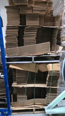 LOT CARBOARD BOXES, BANDING MATERIAL, SHIPPING SUPPLIES & DEPARTMENT - 8