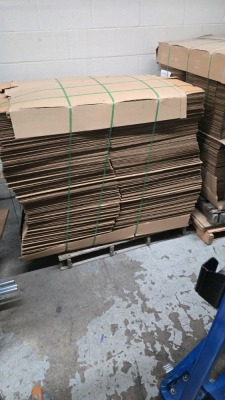 LOT CARBOARD BOXES, BANDING MATERIAL, SHIPPING SUPPLIES & DEPARTMENT - 10