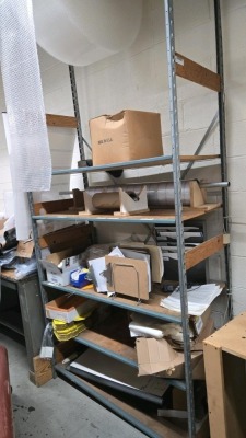 LOT CARBOARD BOXES, BANDING MATERIAL, SHIPPING SUPPLIES & DEPARTMENT - 11