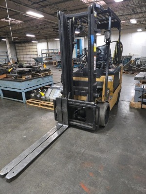 CATERPILLAR FORKLIFT; MODEL E6500; 6,500 LB. CAPACITY - 2