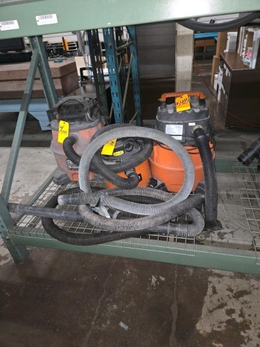 LOT SHOP VACUUMS