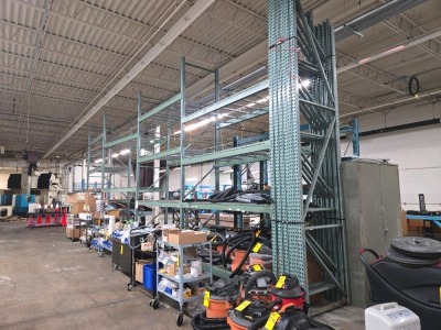 LOT PALLET RACK-NO CONTENTS - 2