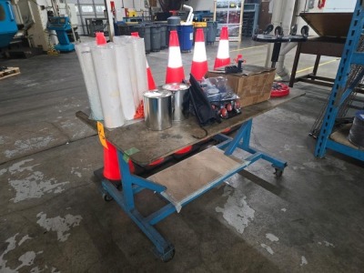 PALLET RACK & CONTENTS - 2