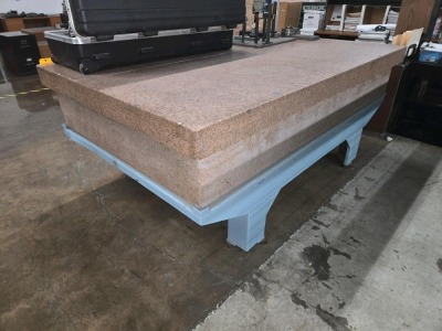GRANITE SURFACE PLATE-NO CONTENTS - 2