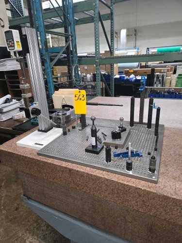 LOT PRECISION INSPECTION EQUIPMENT WITH MARK-10 M3-500 FORCE GAGE
