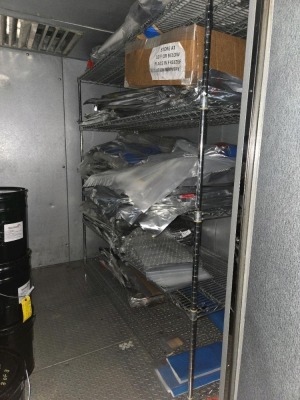 FREEZER-APPROXIMATELY 8' X 8' X 8'-WITH CONTENTS - 3