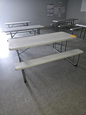 LOT LUNCH ROOM TABLES-NO TV - 2