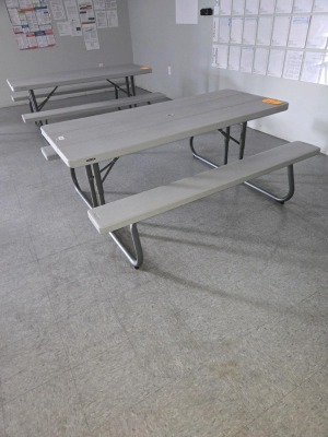 LOT LUNCH ROOM TABLES-NO TV - 3