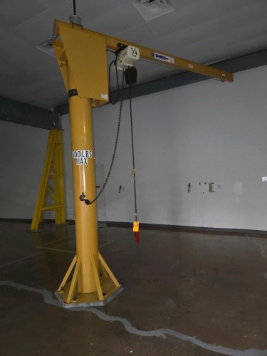 SPANCO JIB CRANE; 500 LB. CAPACITY