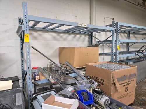 LOT PALLET RACK-NO CONTENTS