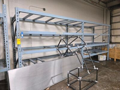 LOT PALLET RACK-NO CONTENTS