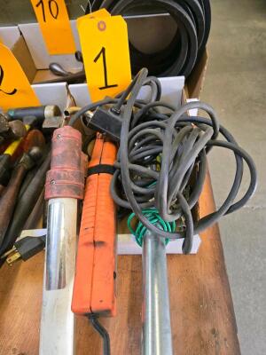 LOT LIGHTS AND CABLES