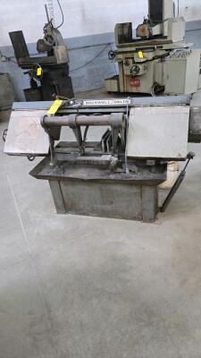 ROCKWELL/DELTA HORIZONTAL METAL CUTTING BAND SAW; MODEL 9