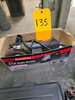 DRILL MASTER ANGLE GRINDER; 4 1/2"