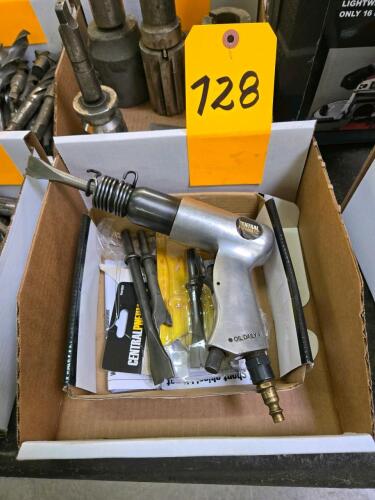LOT CENTRAP PNEUMATIC AIR CHISEL