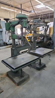 BUFFALO FORGE TWO HEAD DRILL PRESS; 16 SPEED; S/N 55-5443