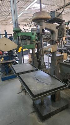 BUFFALO FORGE TWO HEAD DRILL PRESS; 16 SPEED; S/N 55-5443 - 2