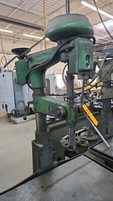 BUFFALO FORGE TWO HEAD DRILL PRESS; 16 SPEED; S/N 55-5443 - 3