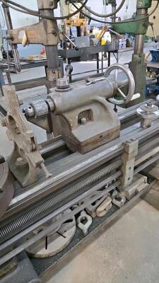 MEUSER ENGINE LATHE; APPROXIMATELY 12" X 48" C.C.'S - 5