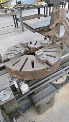 MEUSER ENGINE LATHE; APPROXIMATELY 12" X 48" C.C.'S - 6