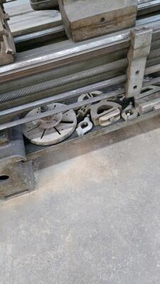 MEUSER ENGINE LATHE; APPROXIMATELY 12" X 48" C.C.'S - 8