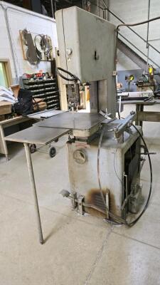 POWERMATIC VERTICAL METAL CUTTING BAND SAW; MODEL 600 - 2