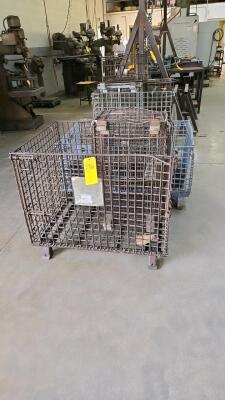 LOT WIRE BASKETS