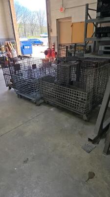 LOT WIRE BASKETS - 2