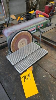 CENTRAL MACHINERY SINGLE END DISC GRINDER/SANDER