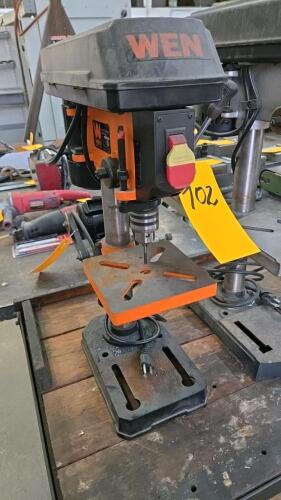 WEN TABLE TOP DRILL PRESS; 8", 5 SPEED