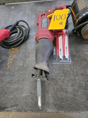 CHICAGO ELECTRIC POWER TOOLS RECIPROCATING SAW - 2
