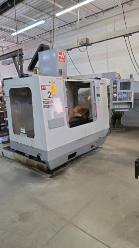 HAAS 3 AXIS CNC VERTICAL MACHINING CENTER; MODEL VF-2